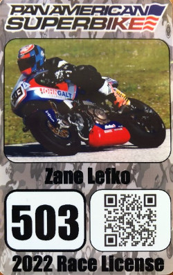 2025 PanAmSBK Race License - Image 2